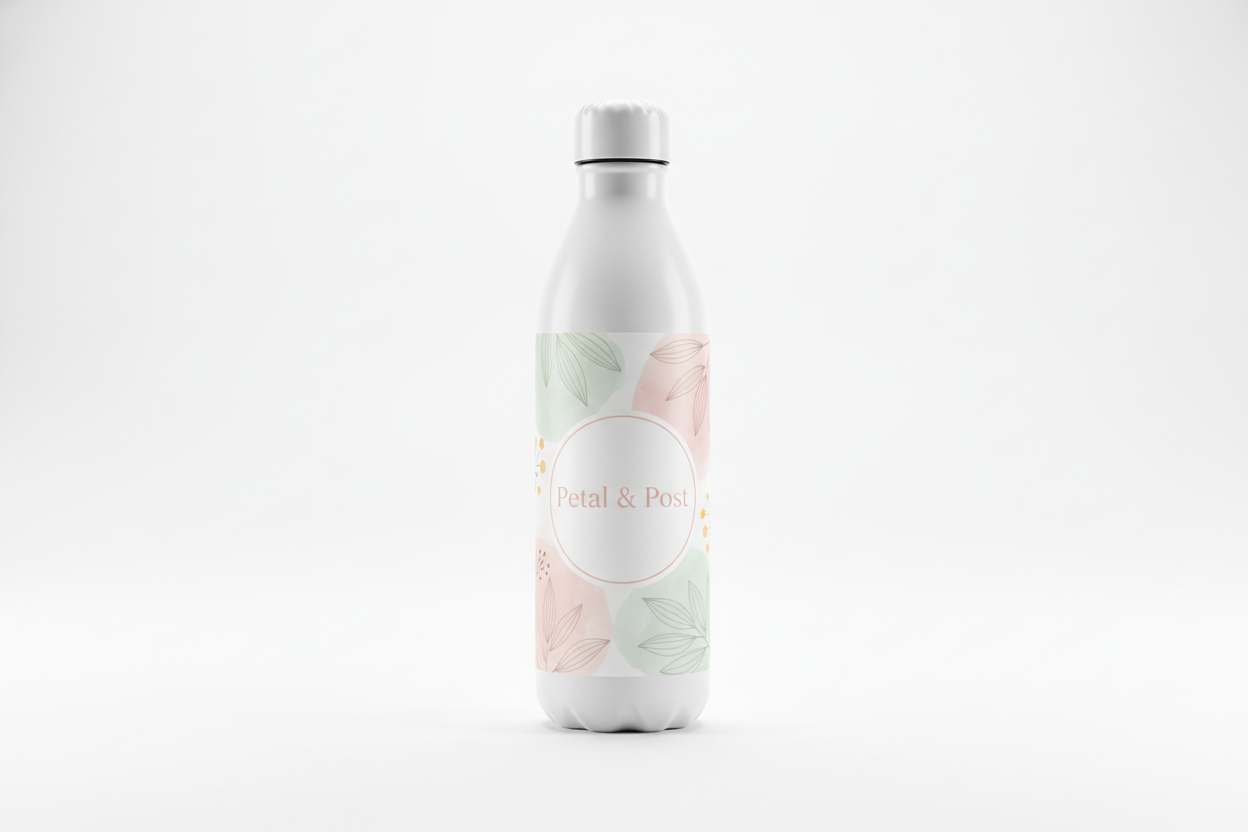 Tahiti Bamboo Glass Bottle