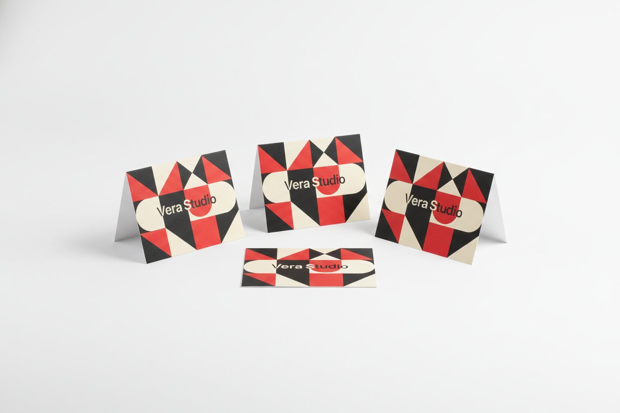 Fold-over Business Cards