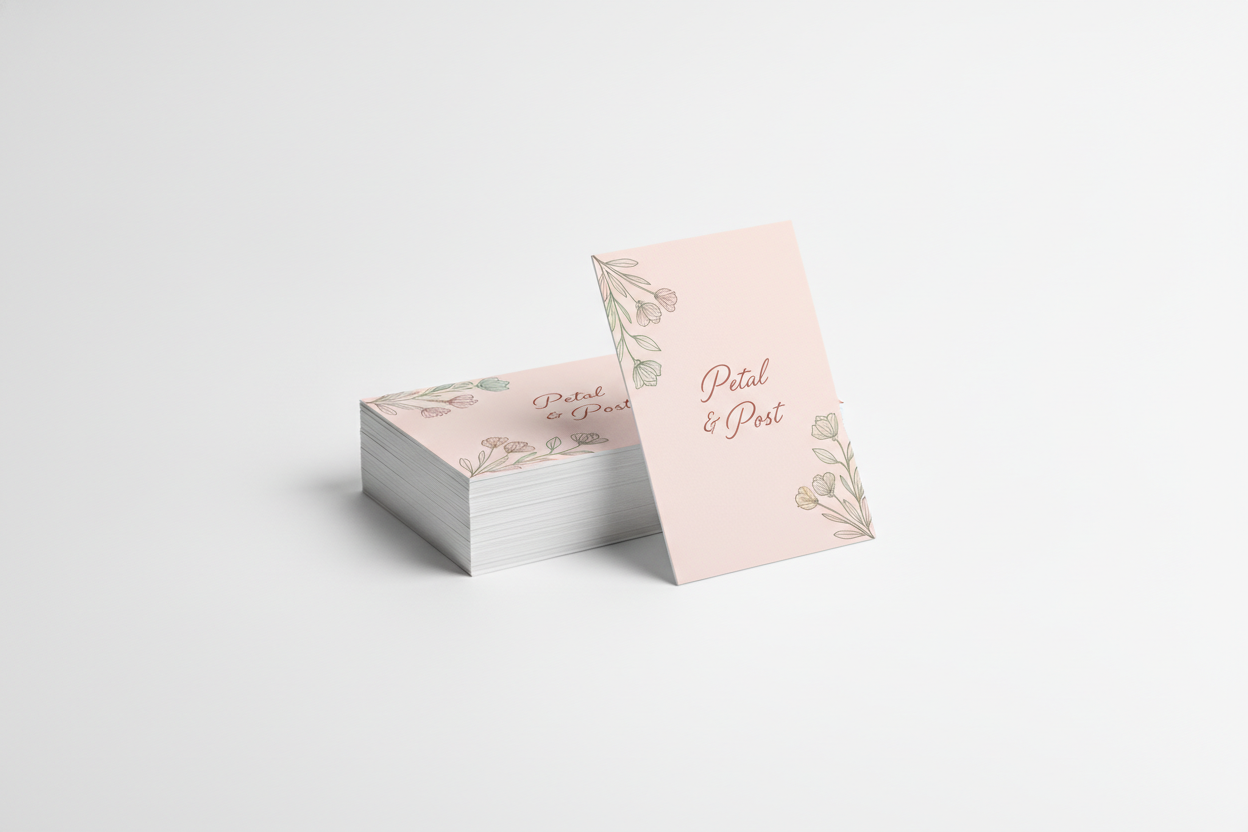 Oval Business Cards