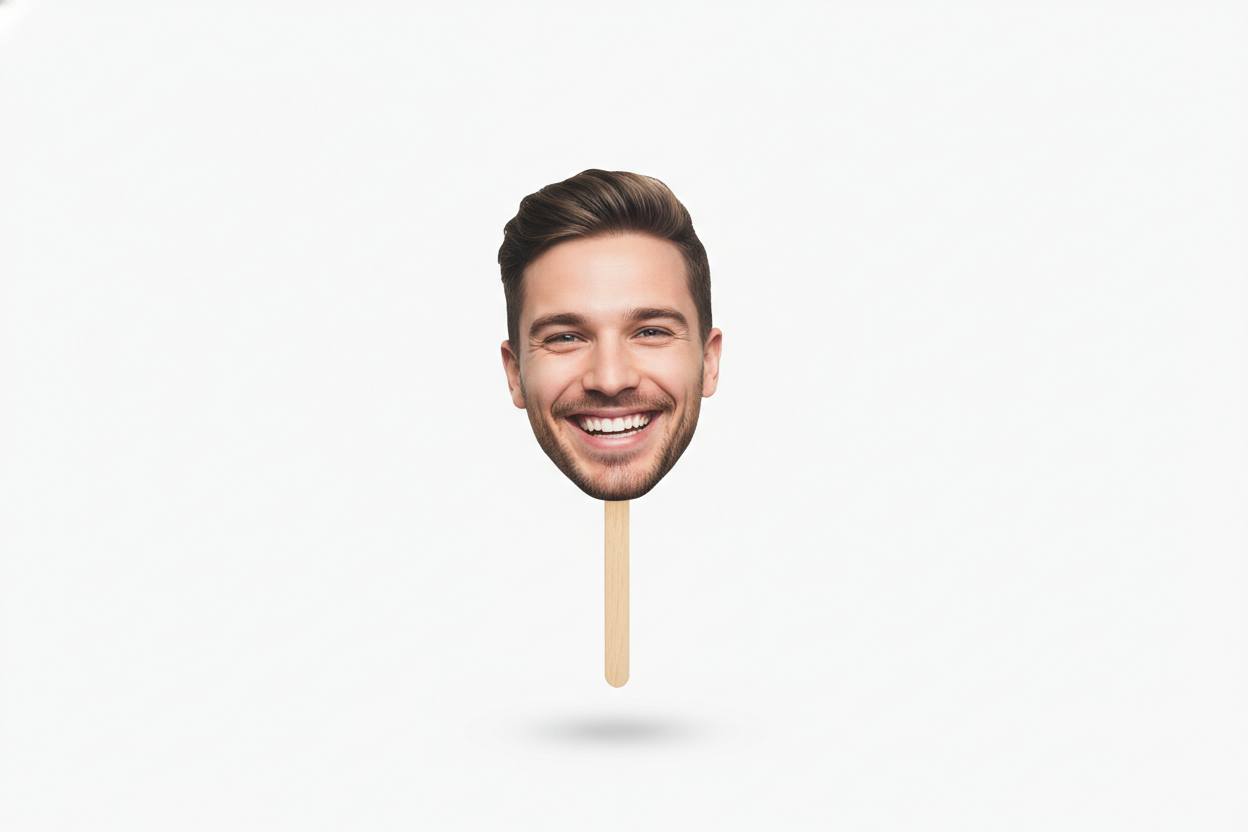 Big Head on a Stick