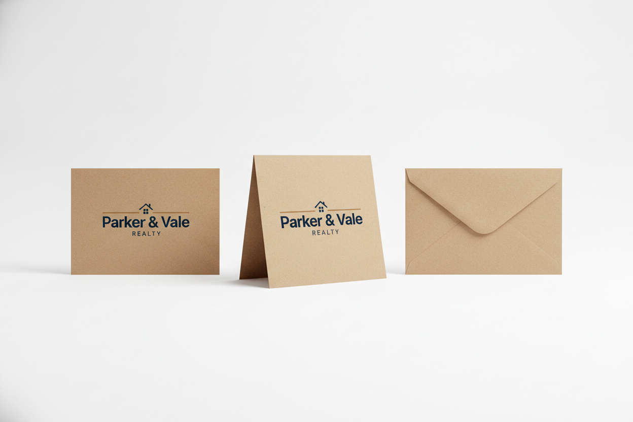 Brown Kraft Greeting Cards