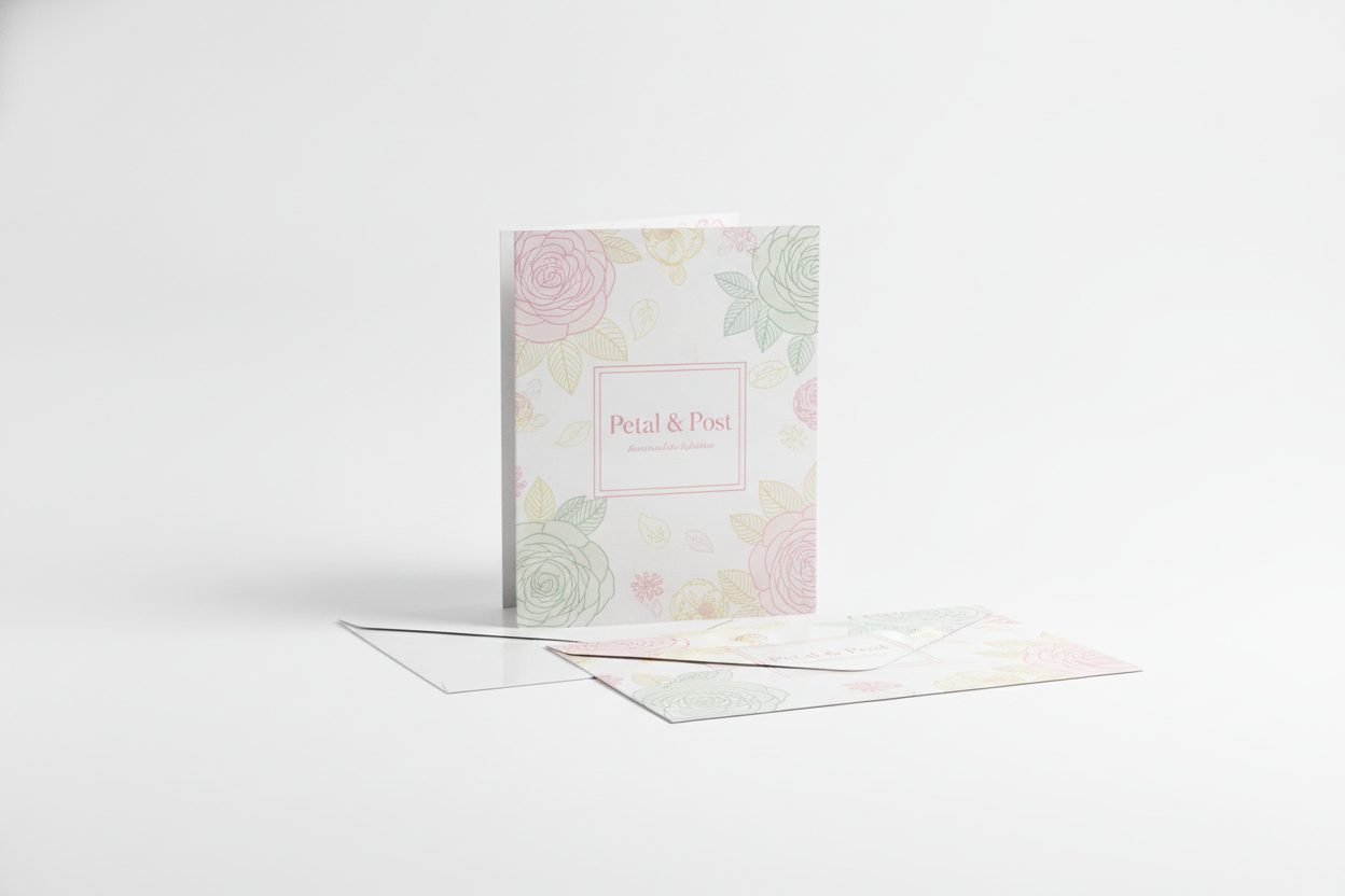 Raised Spot UV Greeting Cards