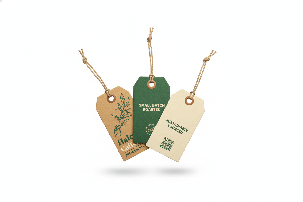 Suede Hang Tags