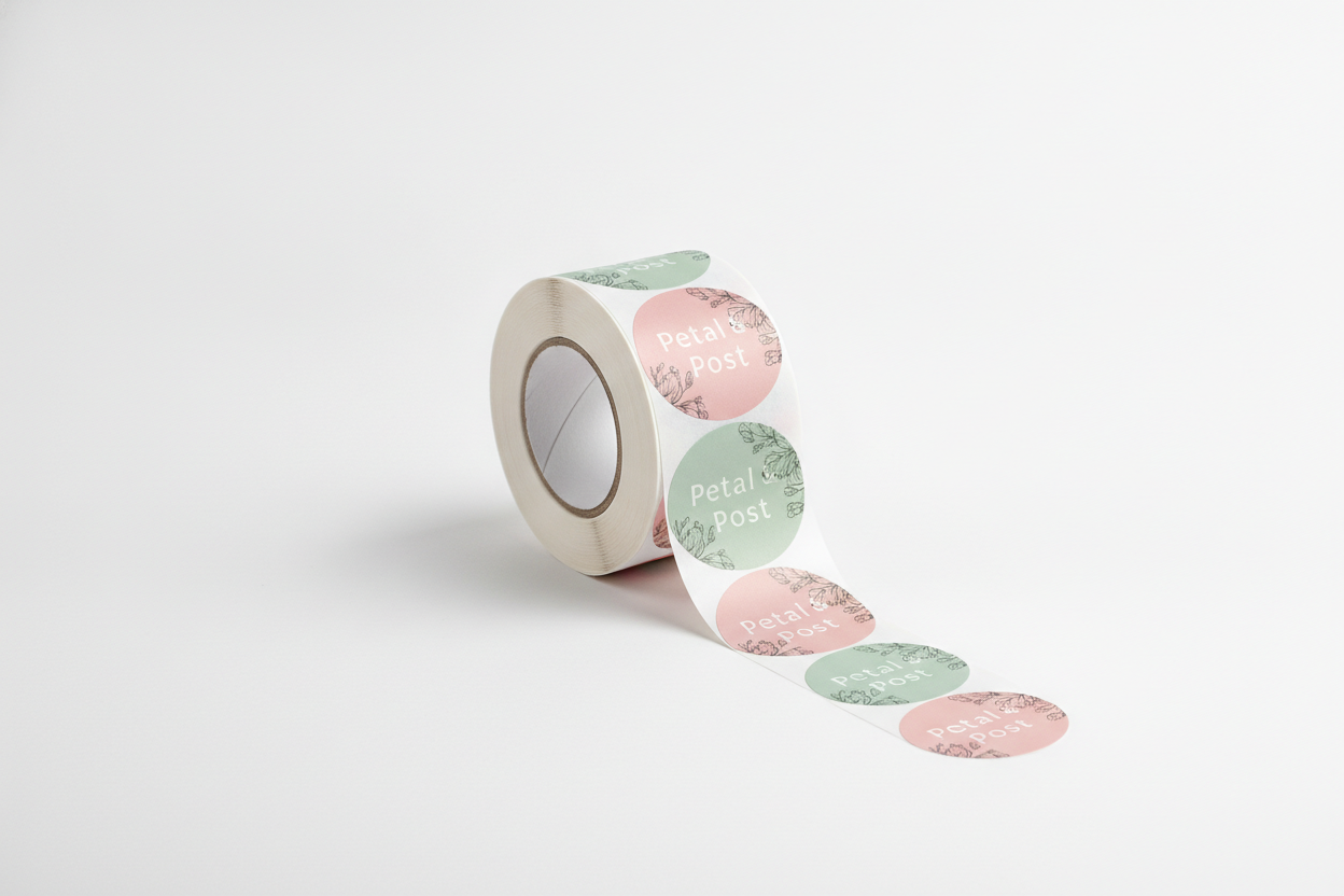 Oval Roll Labels