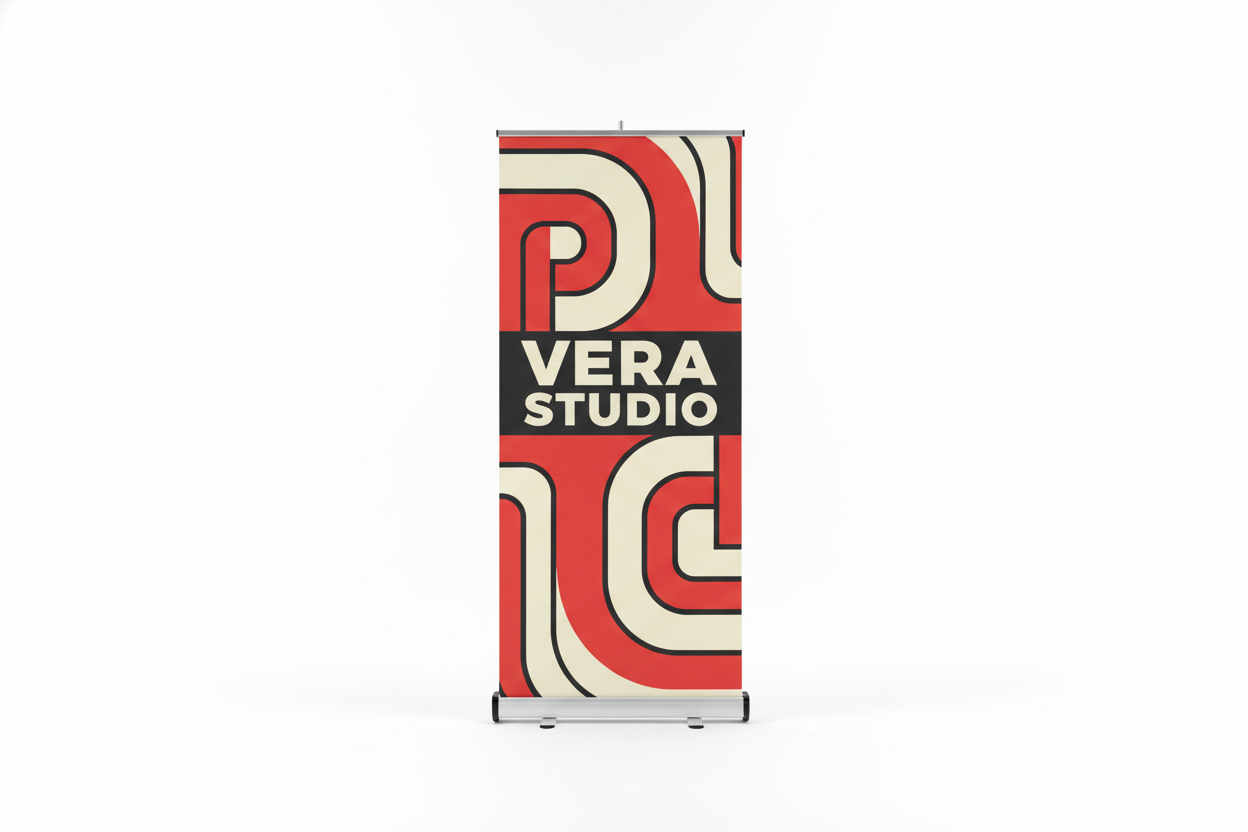 X-Style Collapsible Outdoor Banner Stands