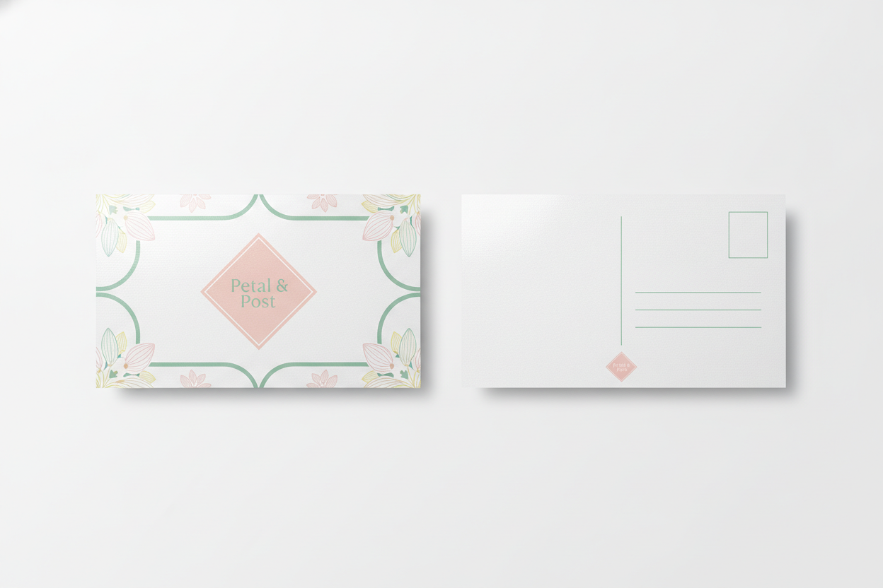 Raised Spot UV Postcards