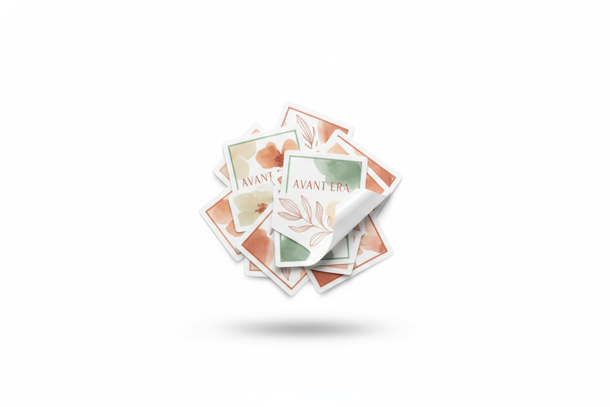 Round Corner Stickers
