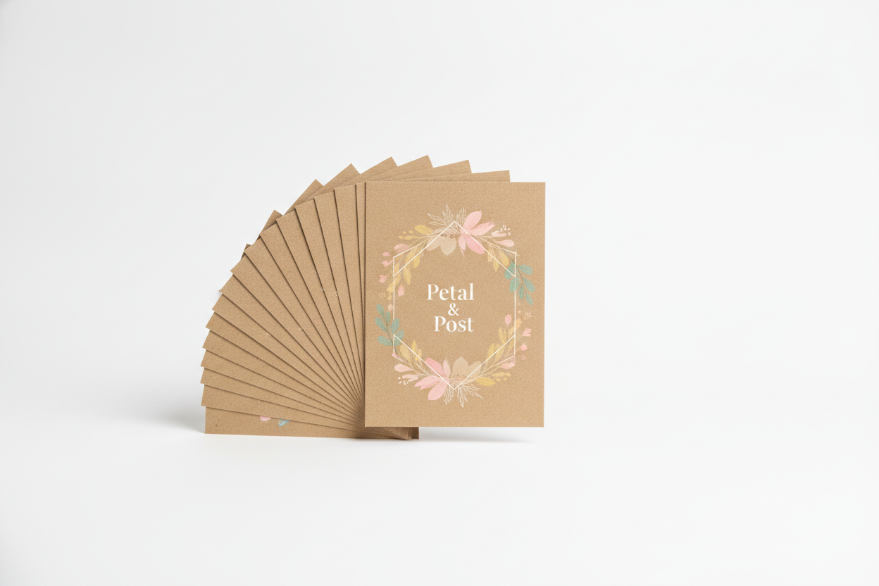 Brown Kraft Trading Cards