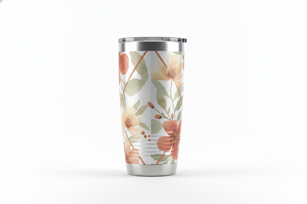 Speckled Stainless Steel Tumbler